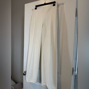 Talbots Cream Wide Leg Women's Pants